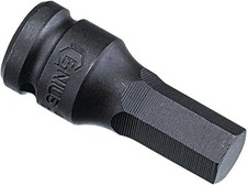 447604 1/2" Dr. 4mm Hex Impact Bit Socket One Size 