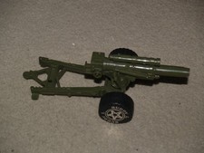 1980 Buddy L green Army Artillery Cannon 8' x 3"