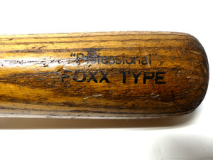 1940's Jimmy Foxx Flexurized No. 27 Made in USA 35" 33oz Vintage Baseball Bat