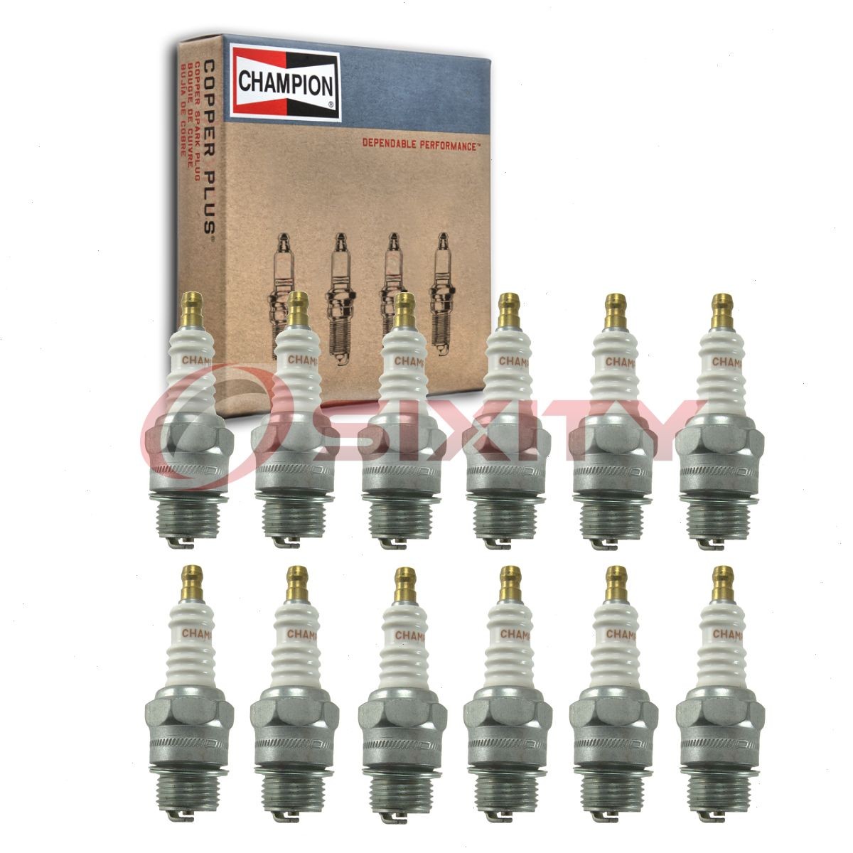 12 pc Champion Industrial Spark Plugs for 1932 Cadillac 370 B 6.0L V12 fb