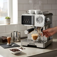 Café Espresso Coffee Machine 850W/1350W Milk Frother Arm Bar Barista Machine NEW