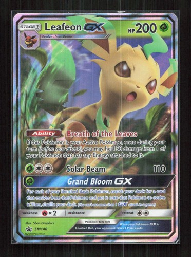 Leafeon GX Holo SM146 SM Promos Promo NM