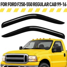 Rain Guards Vent Visors Shade for 1999-2009 Ford F-250 Regular Cab