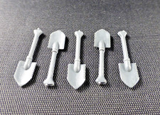 Cadian Heavy Weapons Team Shovels (x5) Parts - 40K Imperial Guard OOP Models
