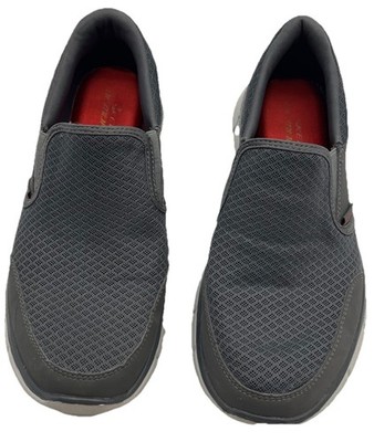 Skechers Equalizer Persistent 51361 Mens Charcoal Casual Slip-On Shoes Sz 7