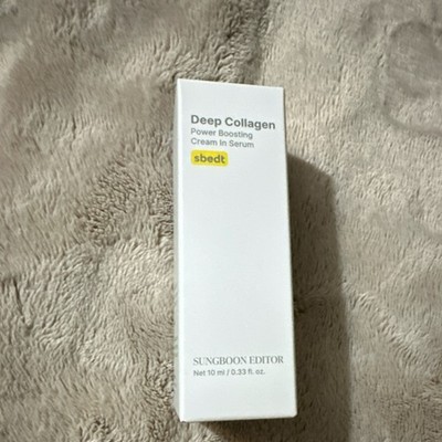 sbedt SUNGBON EDITOR Deep Collagen Power Boosting Cream in Serum 10ml Anti-Aging
