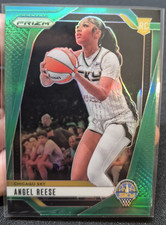 2024 Panini Prizm WNBA - Angel Reese #10 Green Prizm (RC) Rookie Card