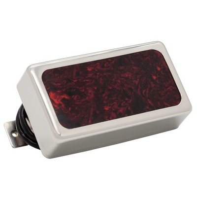 Seymour Duncan SH-4 JB Humbucker Bridge Pickup, Raw Nickel/Tortoise Shell Cover