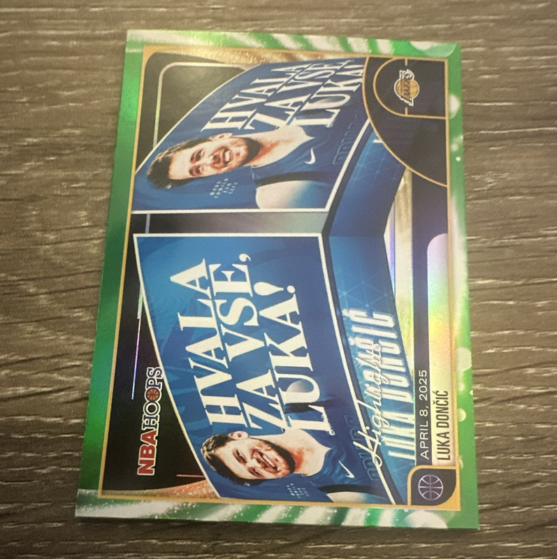 Topps NBA Hoops Highlights Luka Dončić Los Angeles Lakers #290 2024-25 Insert