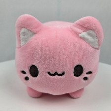 Aurora World Tasty Peach Strawberry Meowchi Pink Kitty Cat Plush 7" 2023