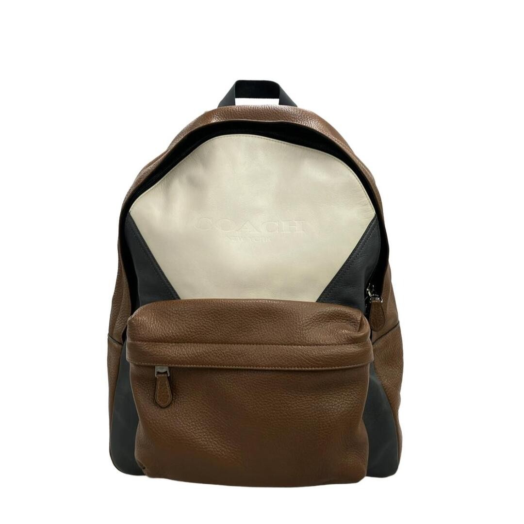 Coach Backpack Charles Patchwork Backpack Leather… - image 1