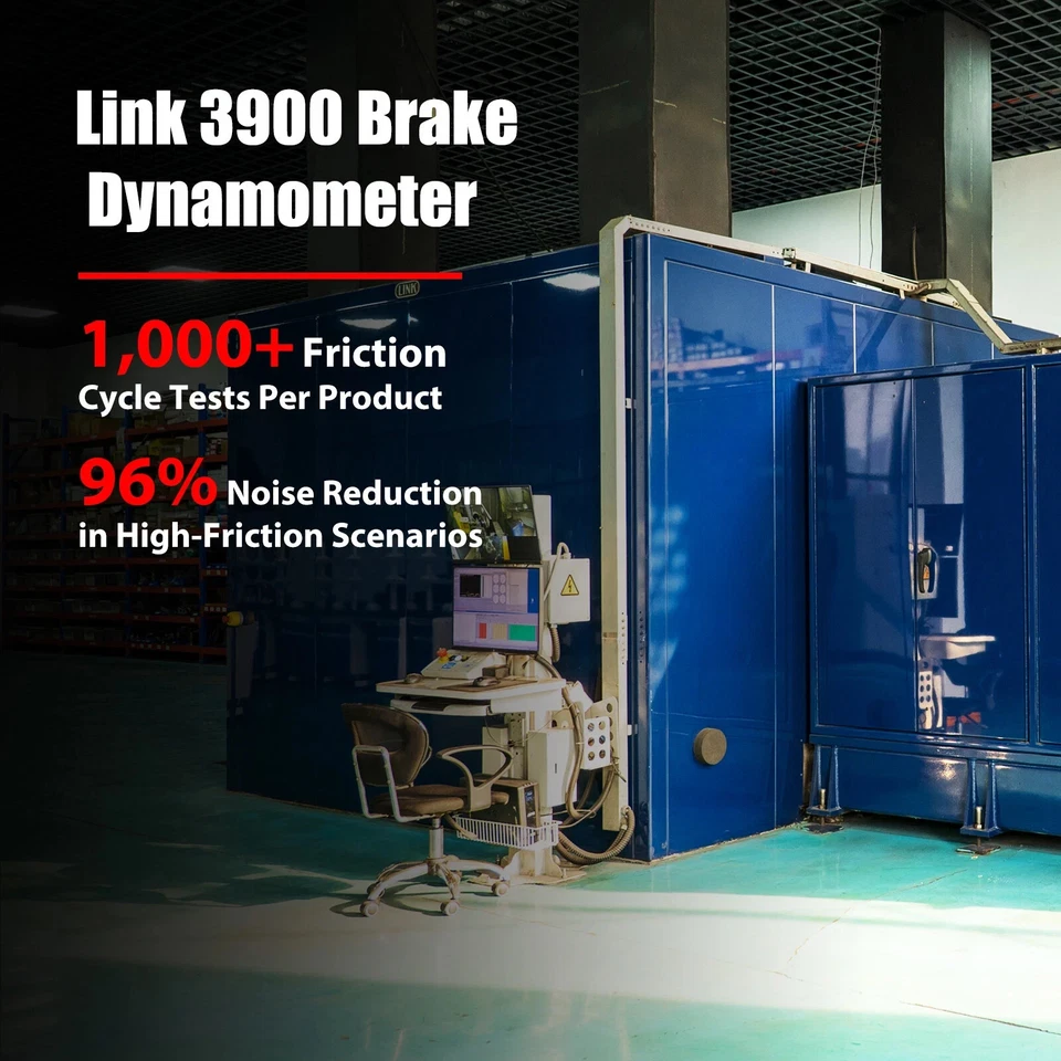 Front Ceramic Brake Pads D856 for Jeep Liberty 2002-2007|Chrysler Voyager 2003 - Image 4 of 4