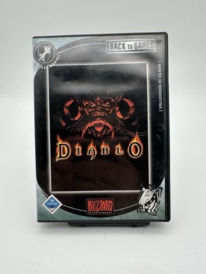 PC Spiel Diablo 1  Hülle Klassiker Blizzard PC CD-Rom Back to Games Edition