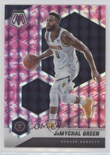 2020-21 Panini Mosaic Pink Camo Mosaic Prizm JaMychal Green #122 7l6