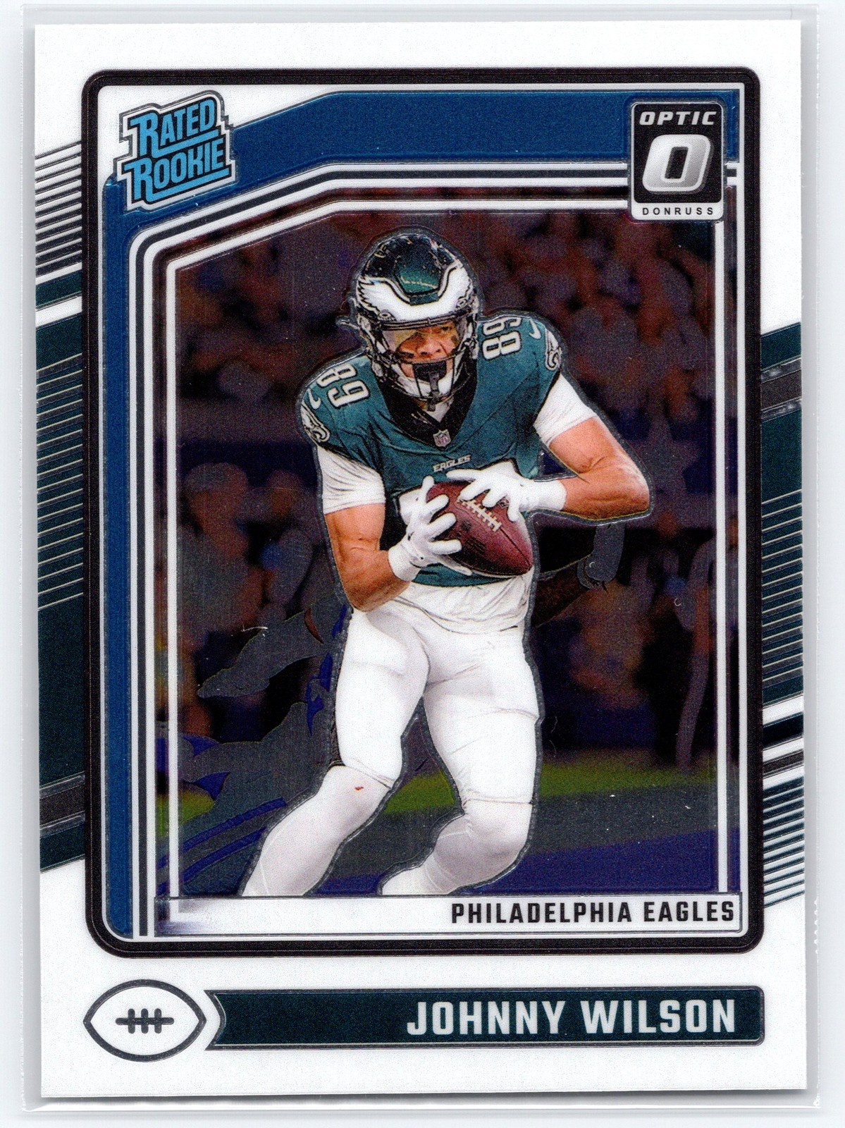 2024 Donruss Optic #256 Johnny Wilson Philadelphia Eagles Rookie