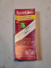 2 PK Accu-Clear 2 Minute 99 Accurate Pregnancy Test 2 Ct Each