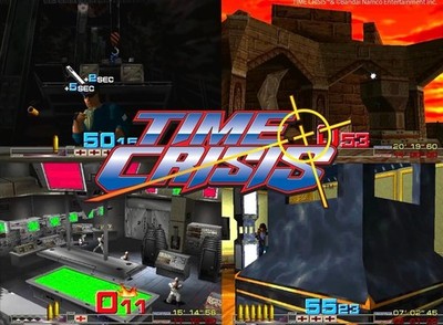 G'AIM'E Time Crisis Premium Version TD-002-J Includes 4 Games NEW
