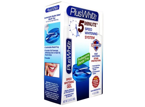 Plus White 5 Minute Speed Whitening System Teeth Whitening Gel and Rinse 4 Pack - 第 2/5 張圖片