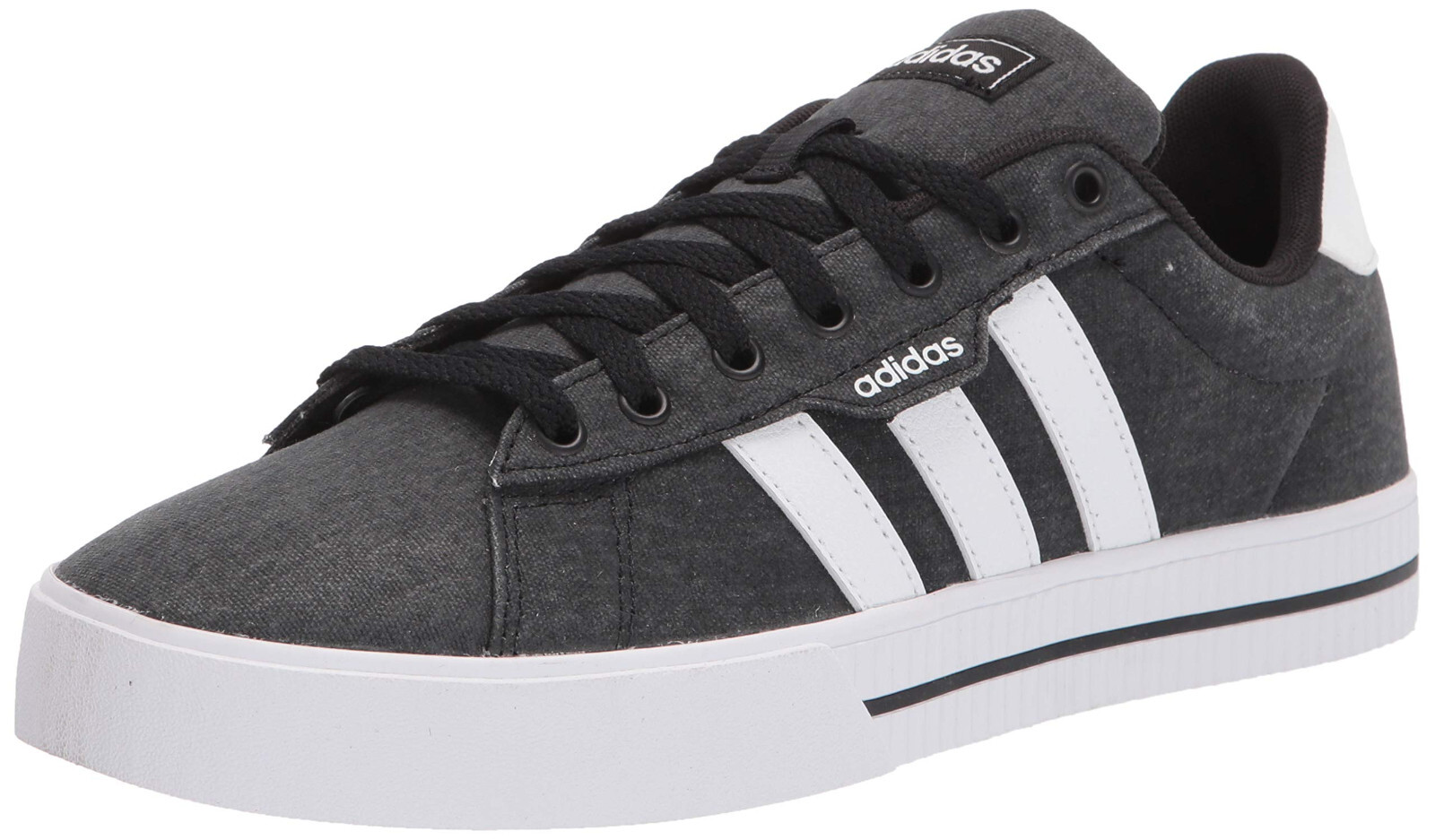 adidas Mens Daily 3.0 Skate Shoe - Black/White/Black - 10 FW7033-10 (eb12)  | eBay