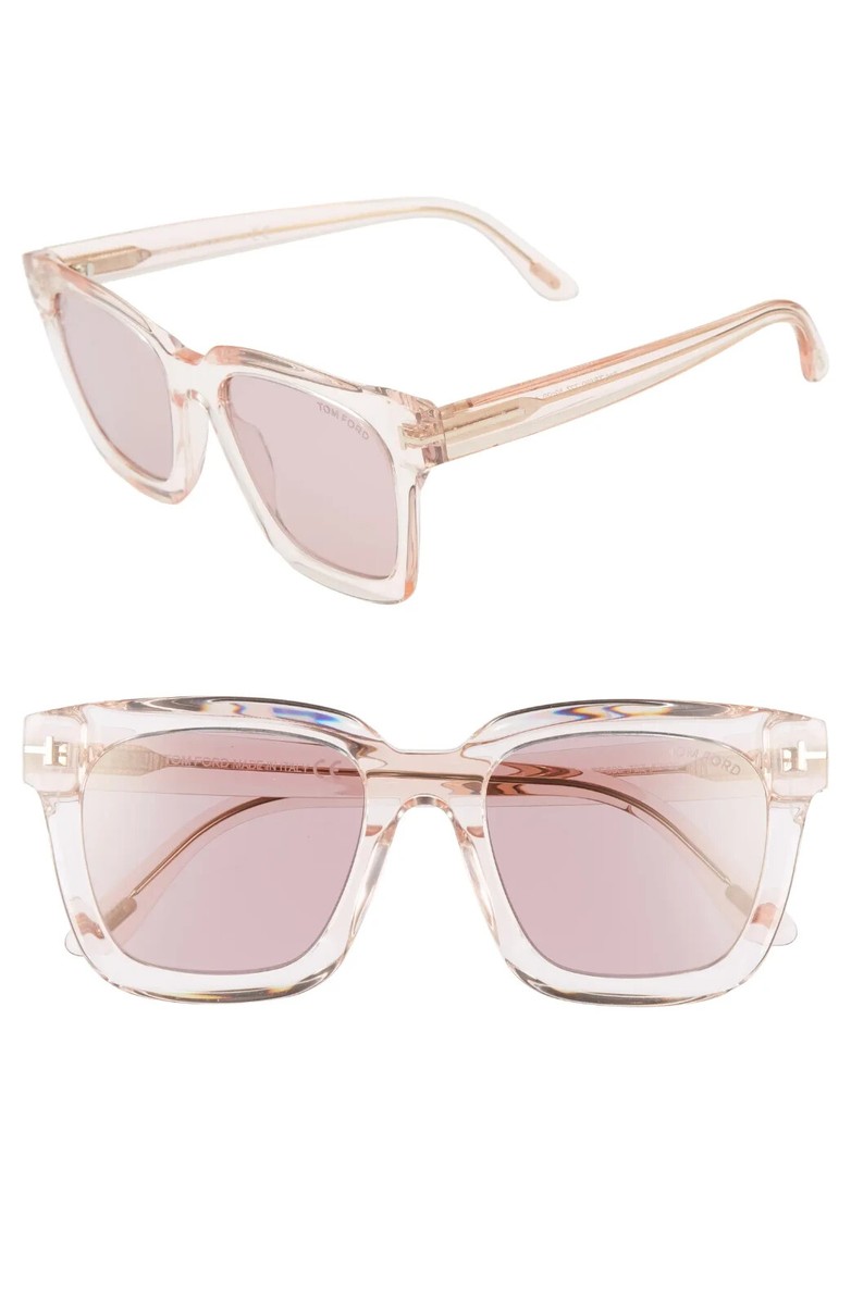 Tom Ford Sari TF690-F 72Z Crystal Pink Square Plastic  display picture 2