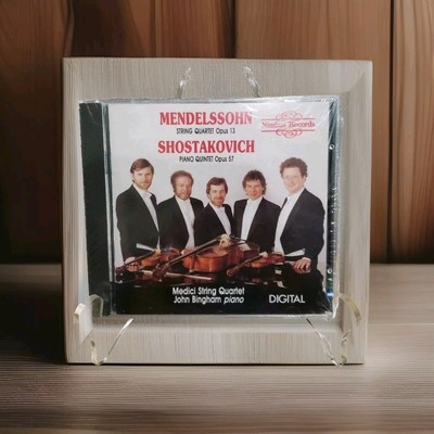 Mendelssohn String Quartet Op 13  Shostakovich Piano Quartet Op 57 Promo CD 1989