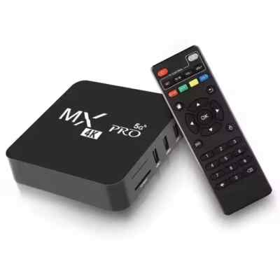 Android Box MXQ Pro S905W 4k Smart TV Box - Black
