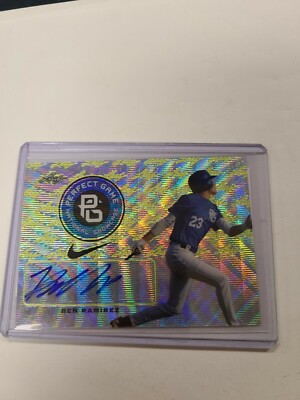 2016 LEAF PERFECT GAME GOLD WAVE BLANK BACK PROSPECT AUTO BEN RAMIREZ 1/1 