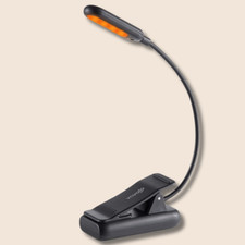 Flexible Rechargeable LED Book Light With 3 Light Modes Easy Clip Reading Lamp