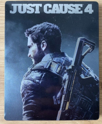 Just Cause 4 Steelbook mit Spiel Sony Playstation 4 PS4 gebraucht in OVP