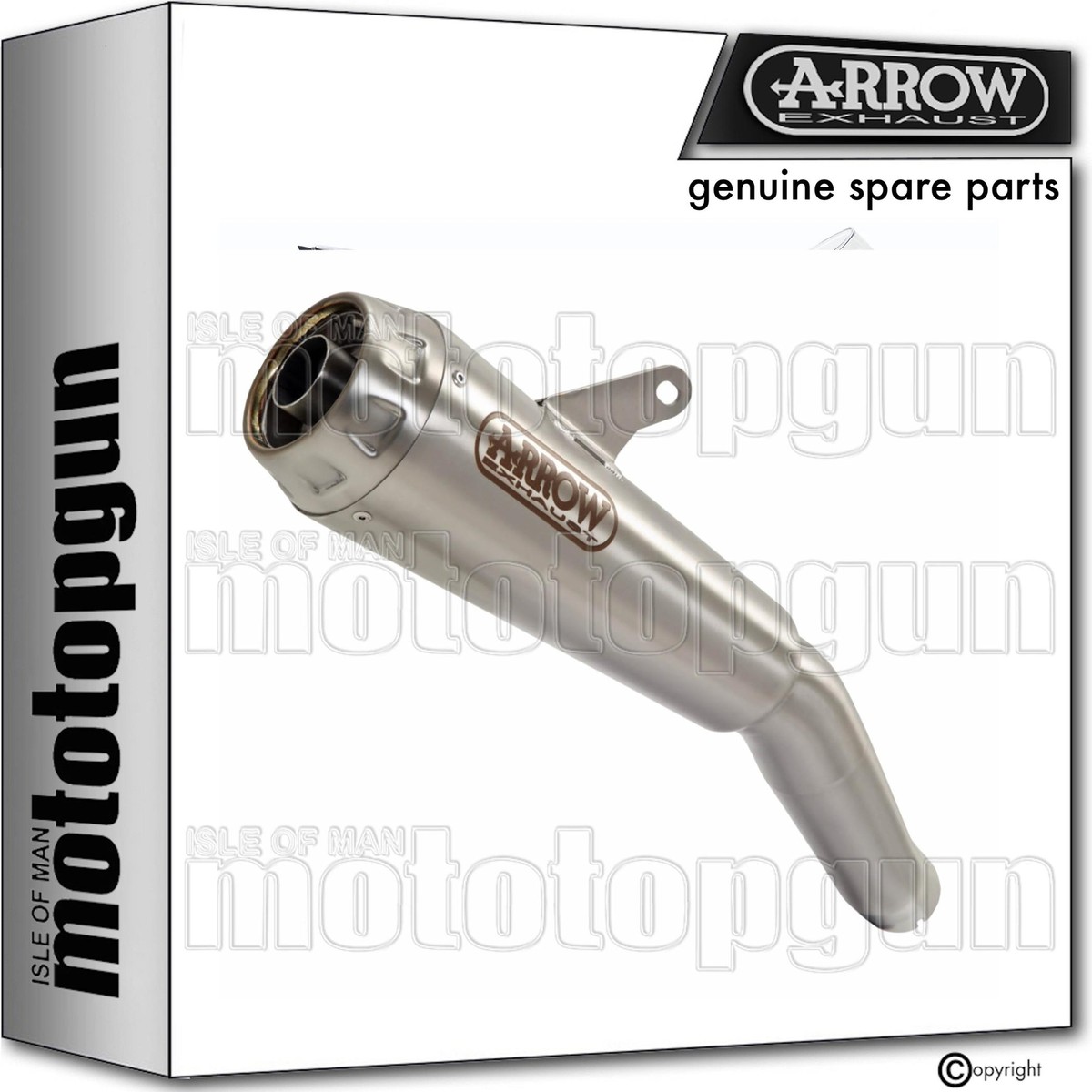 ARROW RC EXHAUST PRO-RACE TITANIUM KAWASAKI ZX6R ZX-6R 636 19/20