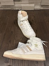 Size 11 - adidas Forum 84 High White Magic Beige