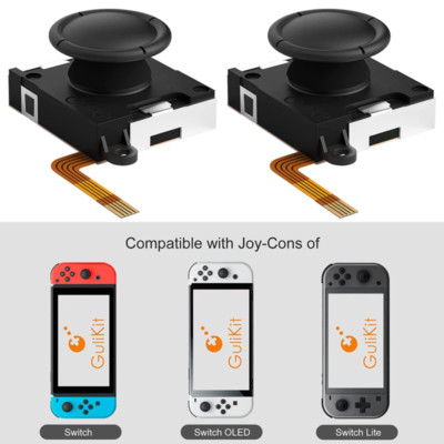 GuliKit Hall Sensing Joystick Thumb Stick For Switch/OLED/Lite Joycon No Drift