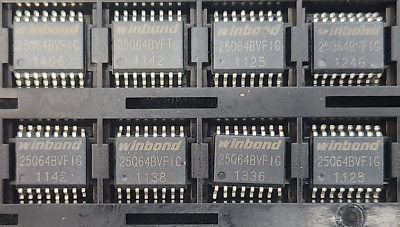 メモリー Winbond W25Q64FVZPIG 64Mb Flash 100pcs BRAND NEW (1 PC) 25Q64BVFIG WINBOND 64M-BIT SERIAL FLASH MEMORY | eBay
