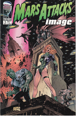 Mars Attacks Image # 1 (of 4) (Bill Sienkiewicz) (Topps Comics USA, 1996)