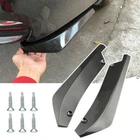 2X For Dodge Accessories Car Rear Bumper Lip Diffuser Splitter Canard Protector