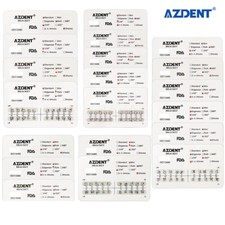 20X AZDENT Mini Brackets de ortodoncia dental Brace Roth/MBT 022/018 Ganchos 345