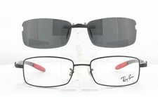 Custom Made for Ray-Ban 8401-51X17-F Polarized Clip-On Sunglasses Eyeglasses No