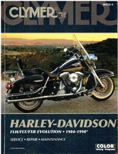 HARLEY DAVIDSON FLH , FLT & FXR EVOLUTION 1984-98 OWNERS SERVICE & REPAIR MANUAL