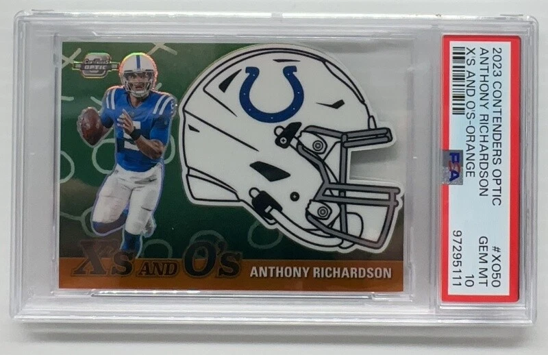 Anthony Richardson Panini Contenders Optic Xs and Os #XO50 Orange