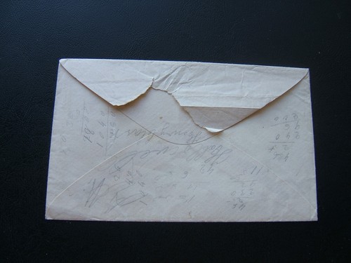 1850s STATIONERY #U10 SUB-VARIETY, TWO MAINE DPOs, PEN CANCEL - Picture 3 of 3