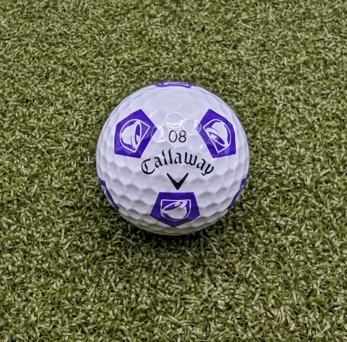 Callaway Truvis Limited Edition Taco Bell Discontinued Golf Ball