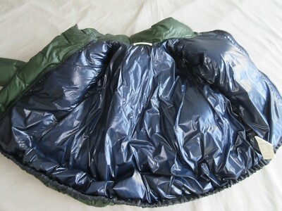 SACAI Japan darker green down puffer jacket 3 | eBay