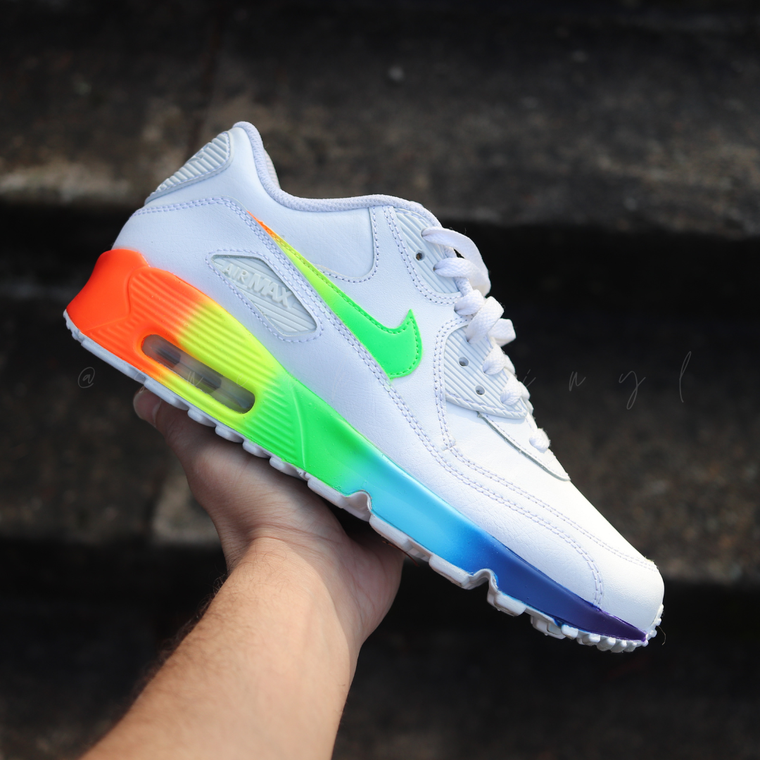 air max 90 rainbow