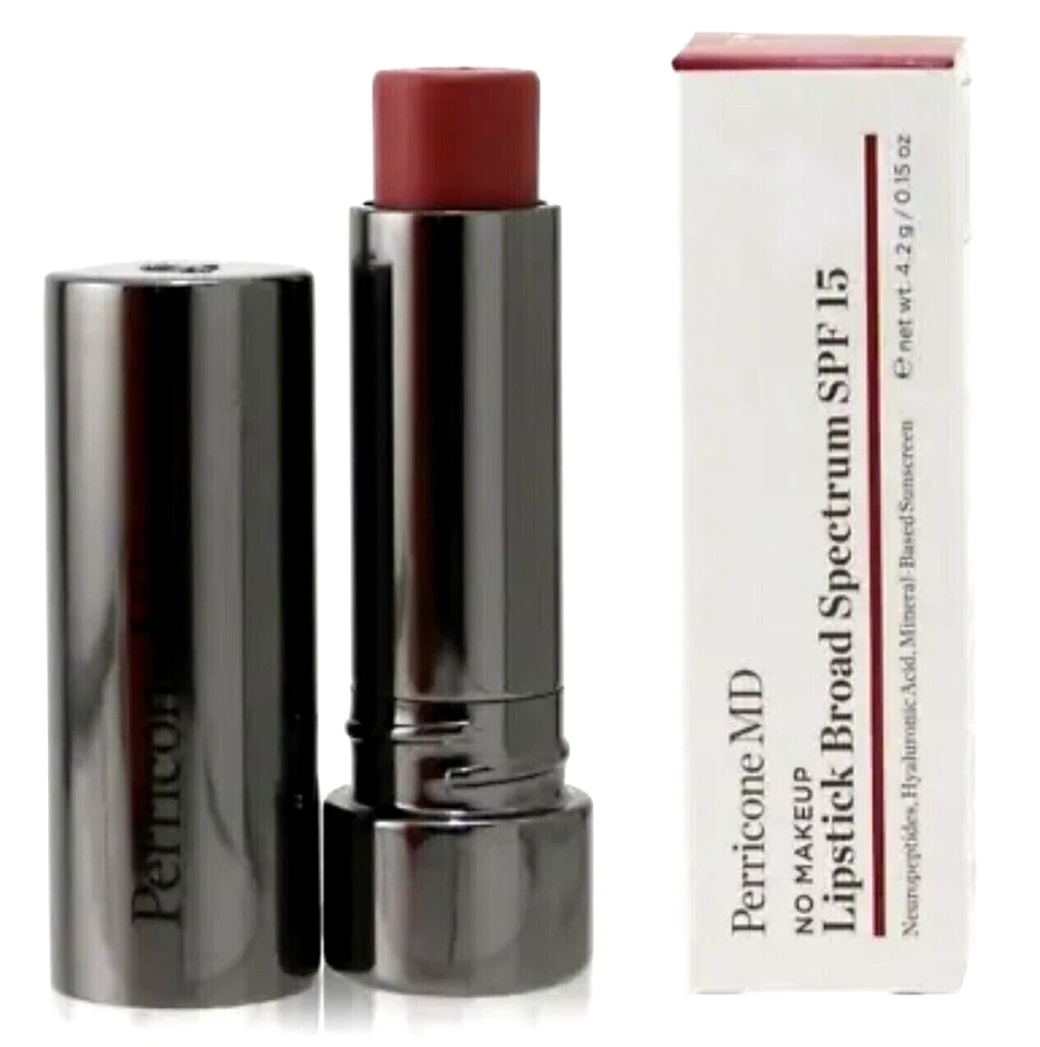NEW PERRICONE MD NO MAKEUP LIPSTICK SPF15 SHADE BERRY 4.2G FREE UK DELIVERY