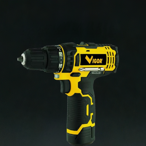 Trapano avvitatore Vigor VI-T12-LI in valigetta con batteria e 13 accessori - Foto 3 di 3