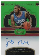 2017-18 Select Rookie Signatures Prizms Neon Green RC Auto /65 Pick Any