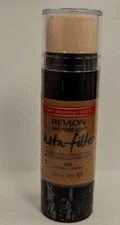 2PK REVLON PHOTOREADY INSTA-FILTER FOUNDATION #400 CARAMEL 0.91oz EA NEW &SEALED
