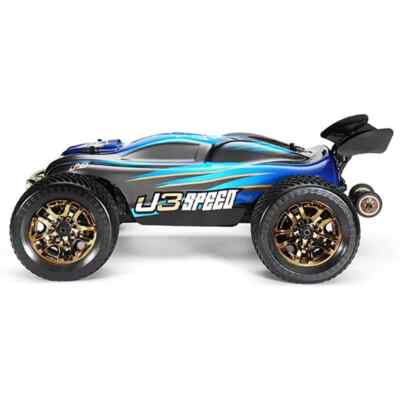 ホビーラジコン jldjld JLB Racing J3 Speed 1:10 4WD Brushless Electric Off-Road RC Truck