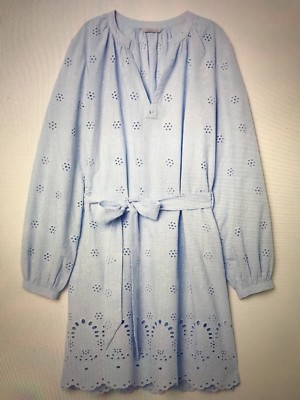 NWT Elegant & Beautiful H&M SKY BLUE BRODERIE ANGLAISE Long Sleeves DRESS Size L | eBay NWT Elegant & Beautiful H&M SKY BLUE BRODERIE ANGLAISE Long Sleeves DRESS Size L | eBay