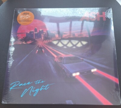 Ash Race The Night ORANGE VINYL, LTD ED Fierce Panda Vinyl LP SEALED!